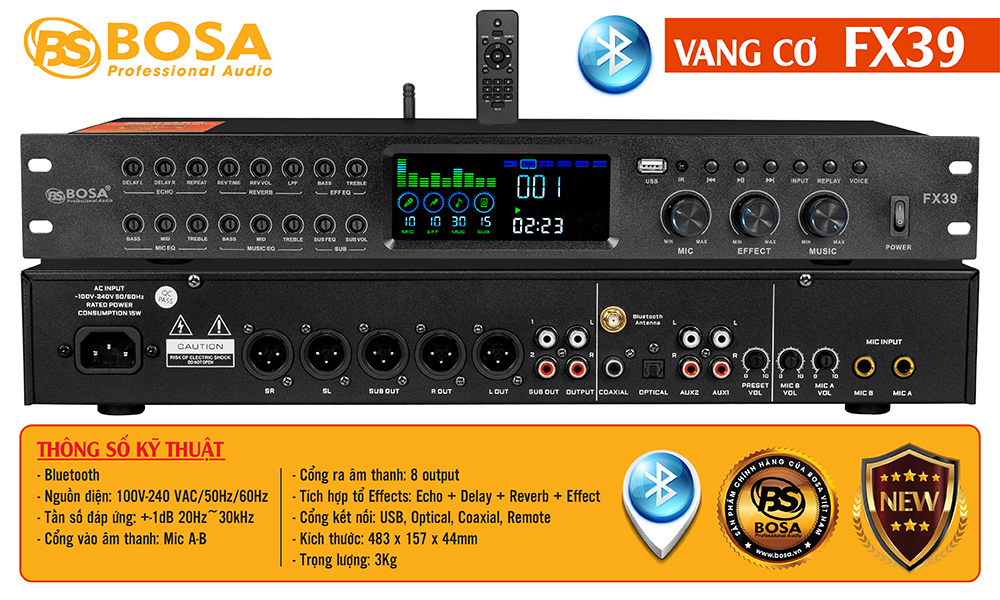 VANG CƠ BOSA FX39